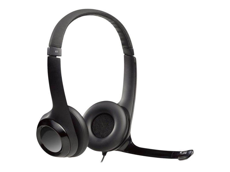 Logitech H390 USB Computer Headset - White