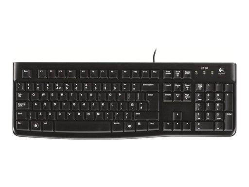 Logitech K120 Corded Keyboard - CZ - Tastatur - Tschechisch - Schwarz