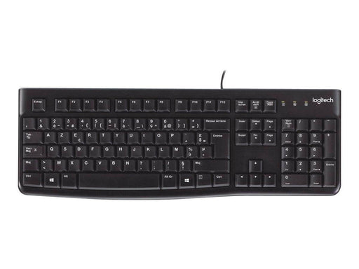 Logitech K120 Corded Keyboard - UK - Tastatur - Englisch (UK) - Schwarz