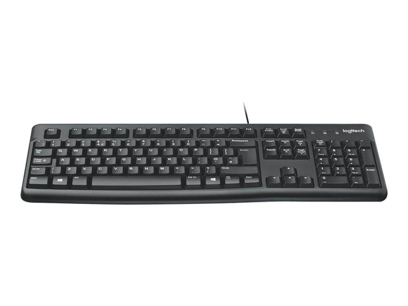 Logitech K120 Corded Keyboard - US - Tastatur - Englisch (US) - Schwarz