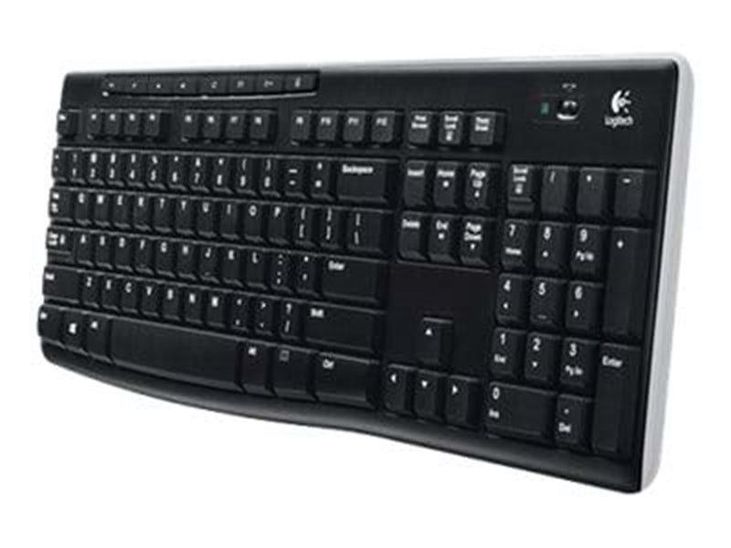 Logitech K270 Wireless Keyboard - CH - Tastatur - Schweiz - Schwarz