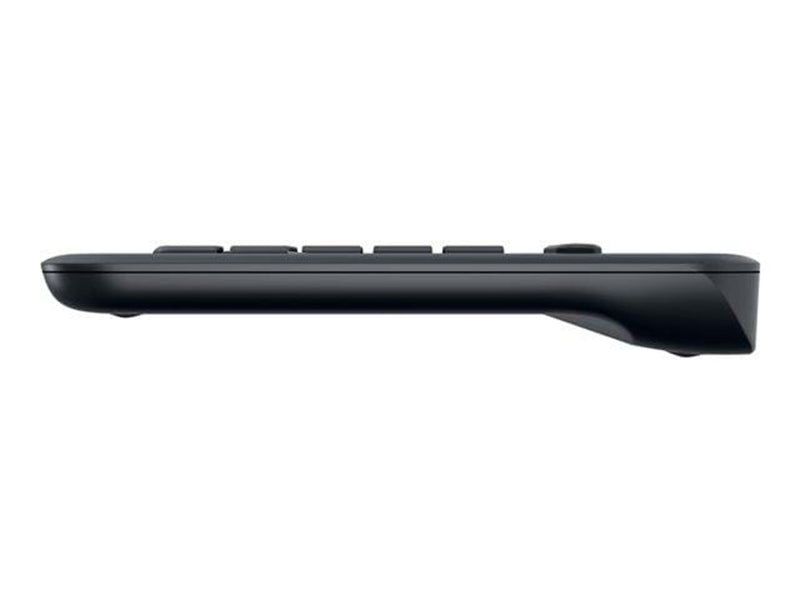 Logitech K400 Plus Ergonomic Wireless Touch - Tastatur - Französisch - Schwarz