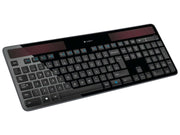 Logitech K750 Wireless Solar KB BK - DE - Tastatur - Deutsch - Schwarz