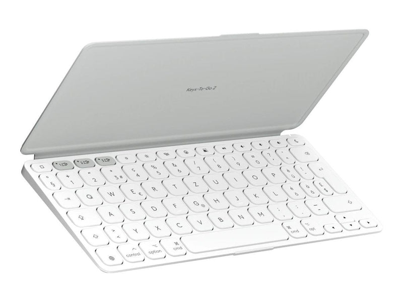 Logitech Keys-To-Go 2 - Tastatur - Deutsch - Weiss