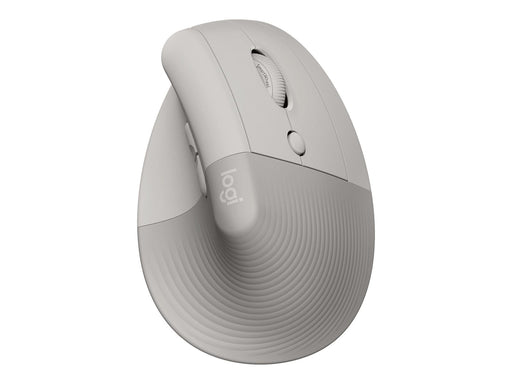Logitech Lift Right Vertical - Sand - Vertical mouse (Sand)
