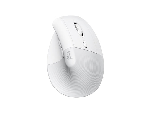Logitech Lift for Mac Vertical Ergonomic Mouse - Offwhite - Ergonomische Maus (Weiß)