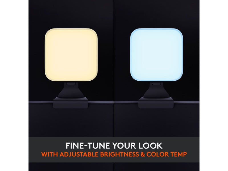 Logitech Litra Glow Premium Streaming Light with TrueSoft - Graphite