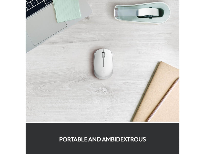 Logitech M171 Wireless - Maus (Weiß)