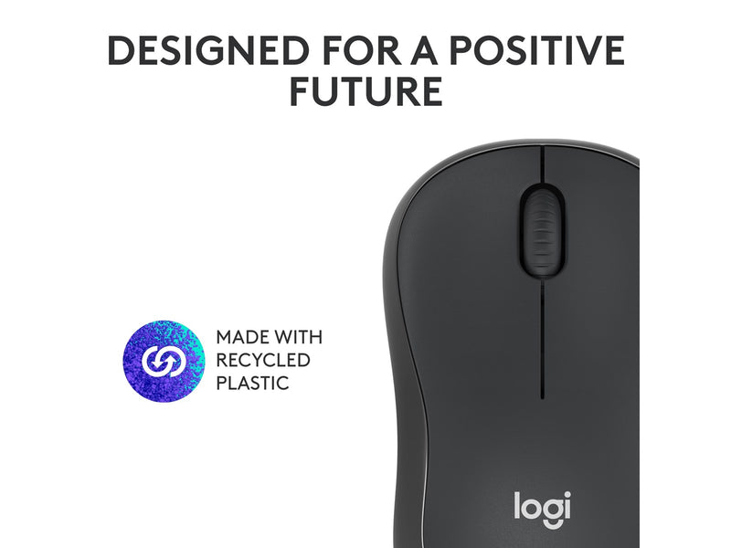 Logitech M240 Silent Bluetooth Mouse Graphite - Maus (Schwarz)
