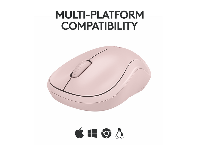 Logitech M240 Silent Bluetooth Mouse Rose - Maus (Pink)
