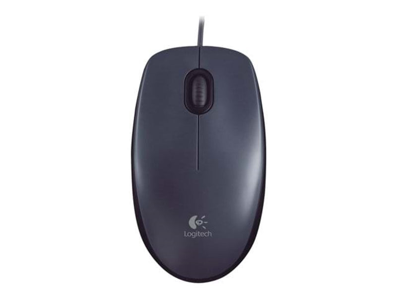 Logitech M90 HD Optical Mouse - Black - Maus (Schwarz)
