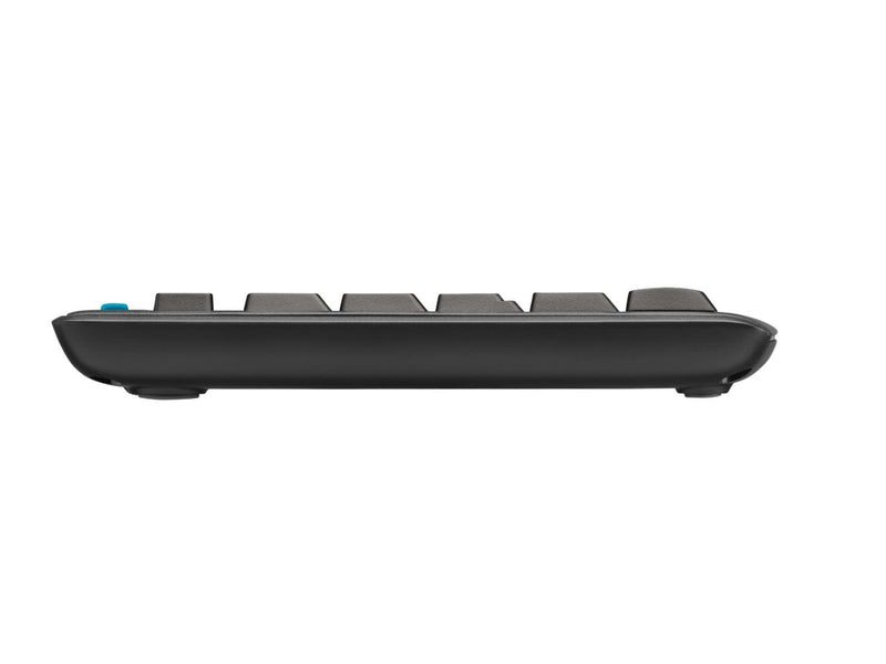 Logitech MK270 Wireless Combo - UK - Tastatur & Maus Set - Englisch - Schwarz