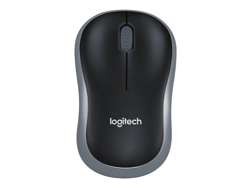 Logitech MK270 Wireless Combo - keyboard and mouse set - French - Tastatur & Maus Set - Französisch - Schwarz