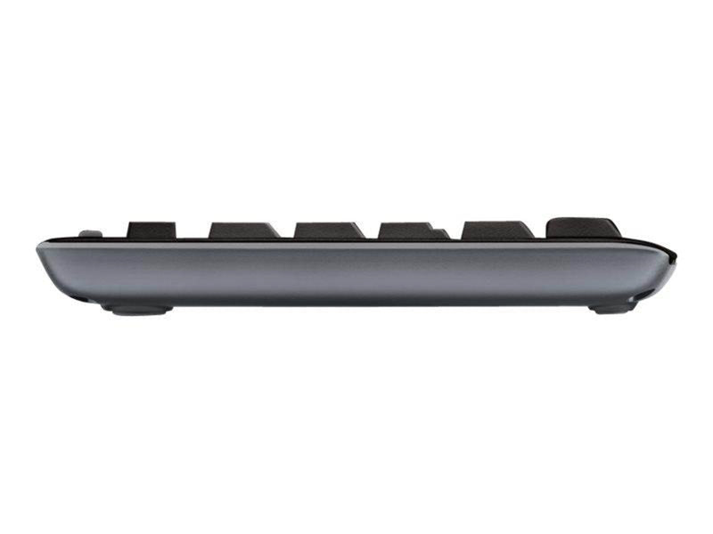 Logitech MK270 Wireless Combo - keyboard and mouse set - French - Tastatur & Maus Set - Französisch - Schwarz