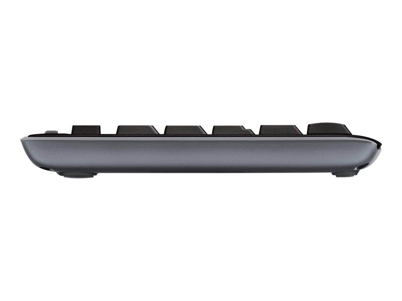 Logitech MK270 Wireless Combo - keyboard and mouse set - US International / Dutch (Qwerty) - Tastatur & Maus Set - Universal - Schwarz