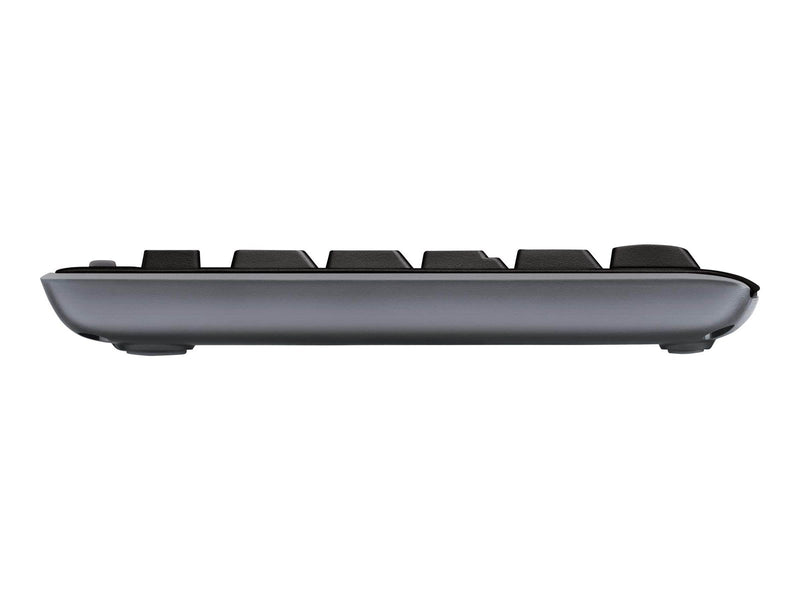 Logitech MK270 Wireless Combo - keyboard and mouse set - US International / Dutch (Qwerty) - Tastatur & Maus Set - Universal - Schwarz