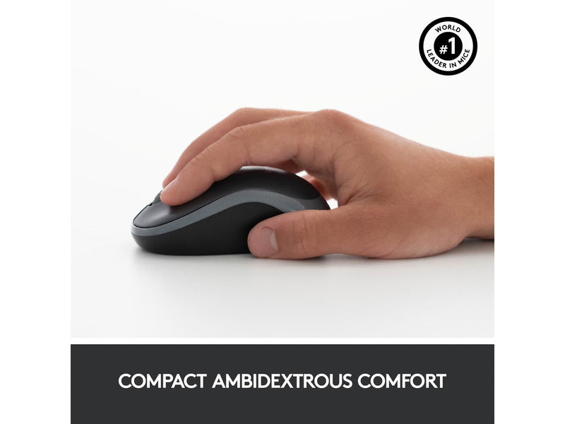 Logitech MK270 Wireless Keyboard and Mouse Combo - US International - Tastatur & Maus Set - Englisch (US) - Schwarz