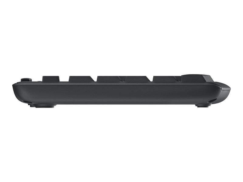 Logitech MK295 Silent - keyboard and mouse set - QWERTZ - Czech - graphite - Tastatur & Maus Set - Tschechisch - Schwarz
