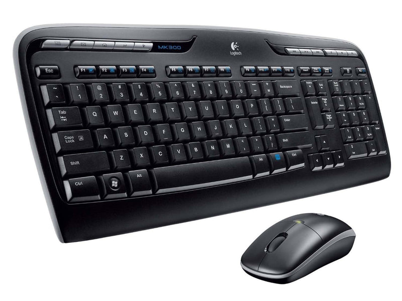 Logitech MK330 Wireless Combo - DE - Tastatur & Maus Set - Deutsch - Schwarz
