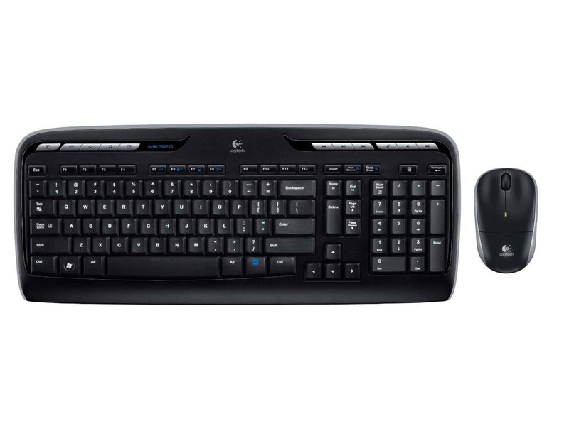 Logitech MK330 Wireless Combo - DE - Tastatur & Maus Set - Deutsch - Schwarz