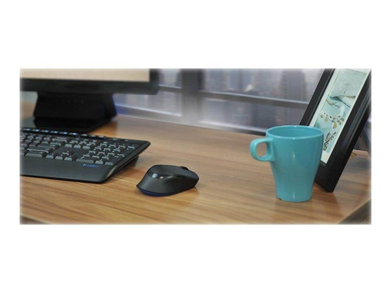 Logitech MK345 Wireless Combo - US - Tastatur & Maus Set - Universal - Schwarz