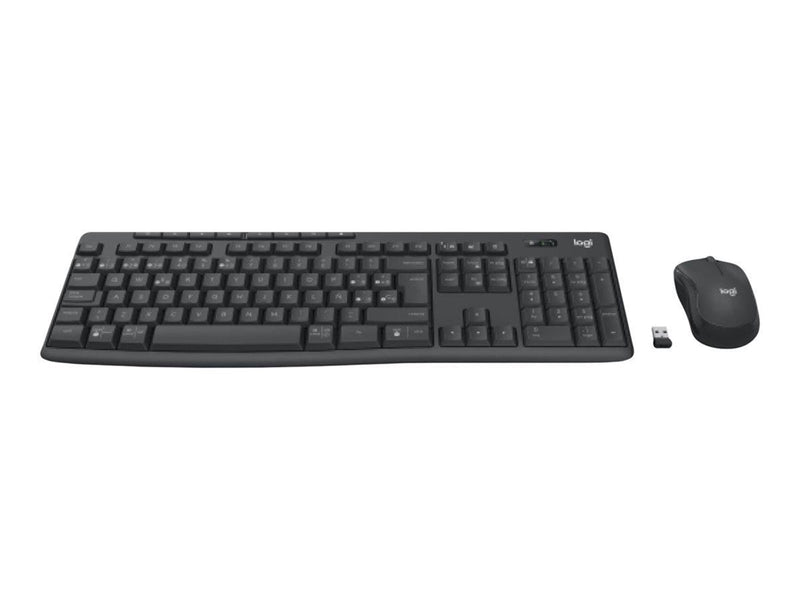 Logitech MK370 Combo for Business - Tastatur & Maus Set - Full-Size - Deutsch - Schwarz