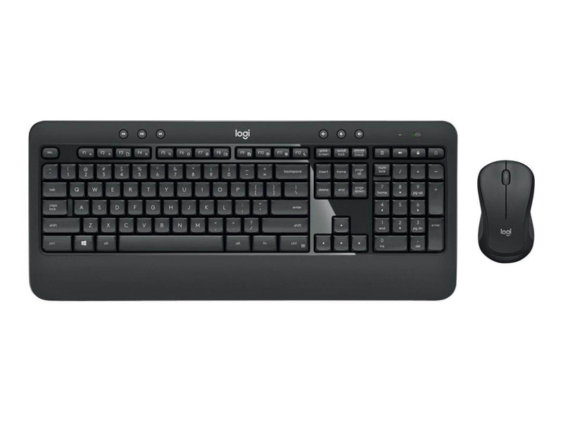 Logitech MK540 Advanced - keyboard and mouse set - QWERTZ - Hungarian Input Device - Tastatur & Maus Set - Ungarisch - Schwarz