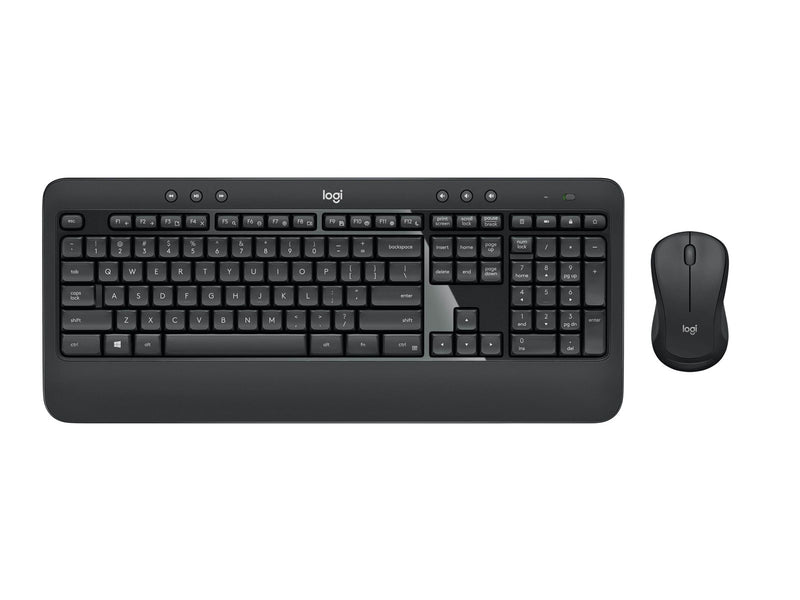Logitech MK540 Advanded Wireless Combo - FR - Tastatur & Maus Set - Französisch - Schwarz