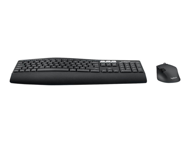 Logitech MK850 Performance - keyboard and mouse set - AZERTY - French - Tastatur & Maus Set - Französisch - Schwarz