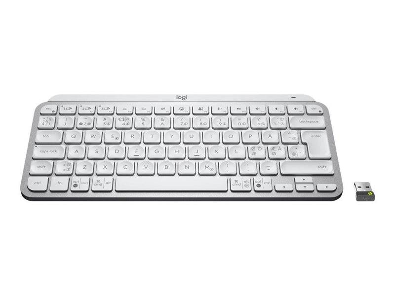 Logitech MX Keys Mini for Business - Tastatur - Nordic ISO - Grau