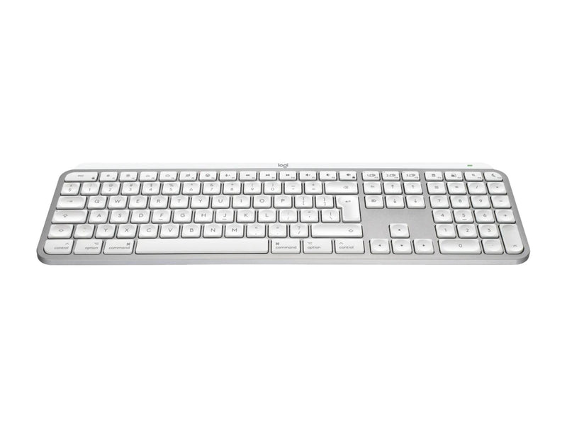 Logitech MX Keys S for MAC - Pale Grey - Tastatur - Englisch (US) - Weiss