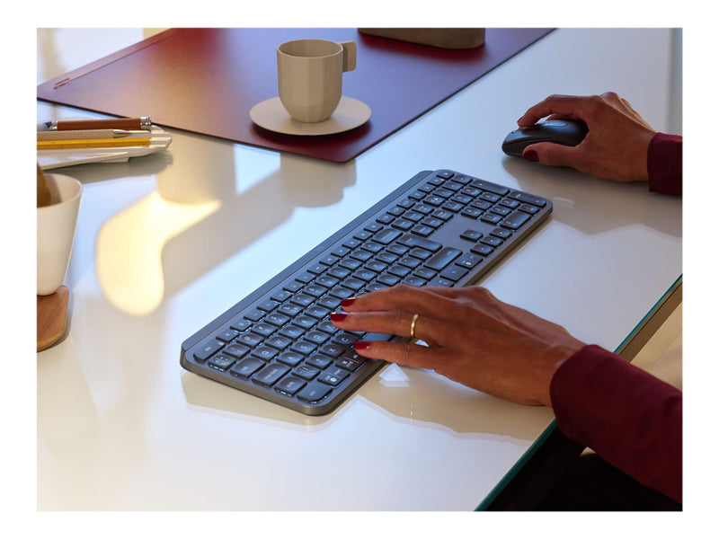 Logitech MX Keys for Business - UK - Tastatur - Englisch (UK) - Schwarz