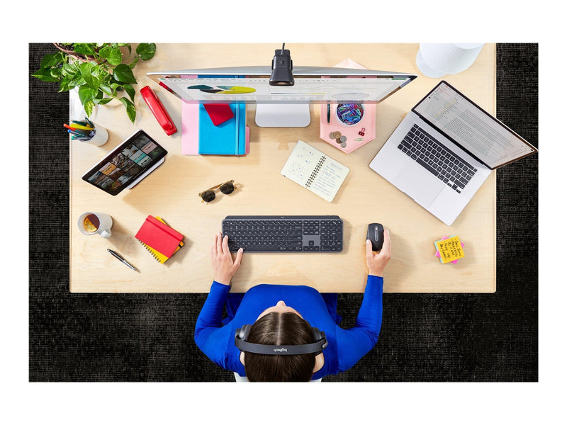 Logitech MX Keys for Business - UK - Tastatur - Englisch (UK) - Schwarz