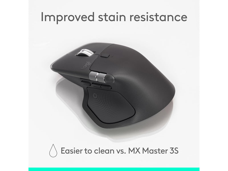 Logitech MX Master 4 (Graphite) - Ergonomische Maus (Schwarz)