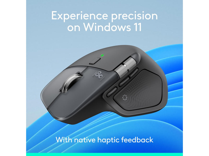 Logitech MX Master 4 (Graphite) - Ergonomische Maus (Schwarz)