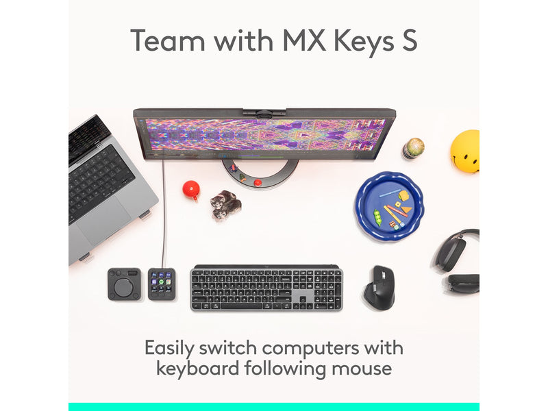Logitech MX Master 4 (Graphite) - Ergonomische Maus (Schwarz)