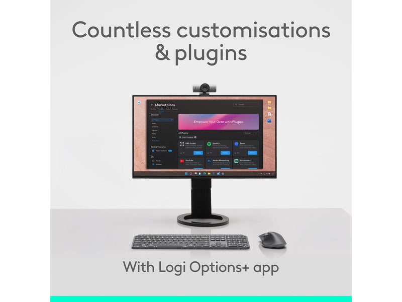 Logitech MX Master 4 (Graphite) - Ergonomische Maus (Schwarz)
