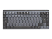 Logitech Master Series MX Mechanical Mini - Tastatur - Schweiz - Grau