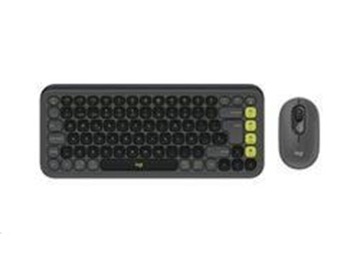 Logitech POP Icon Combo - Tastatur & Maus Set - Universal - Grau