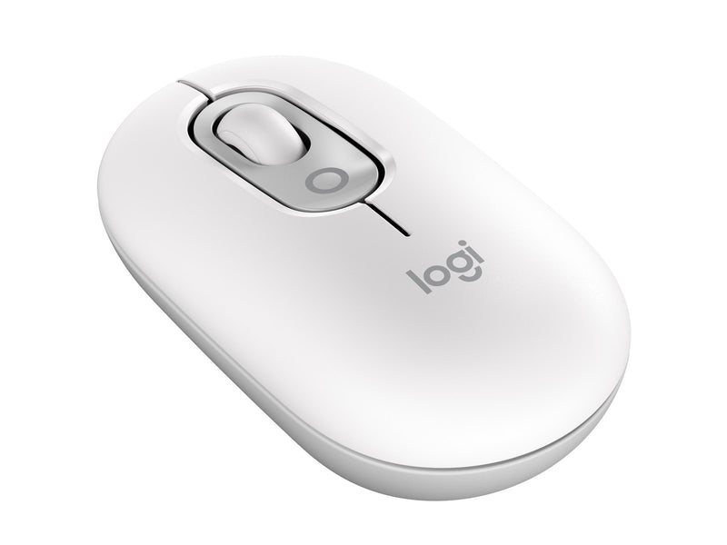 Logitech POP Mouse with Emoji - Off-White - Maus (Weiß)