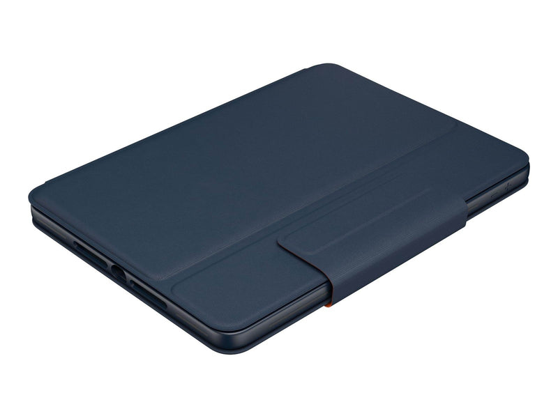 Logitech Rugged Combo 3 For Education - keyboard and folio case - Tastatur & Folio-Set - Blau