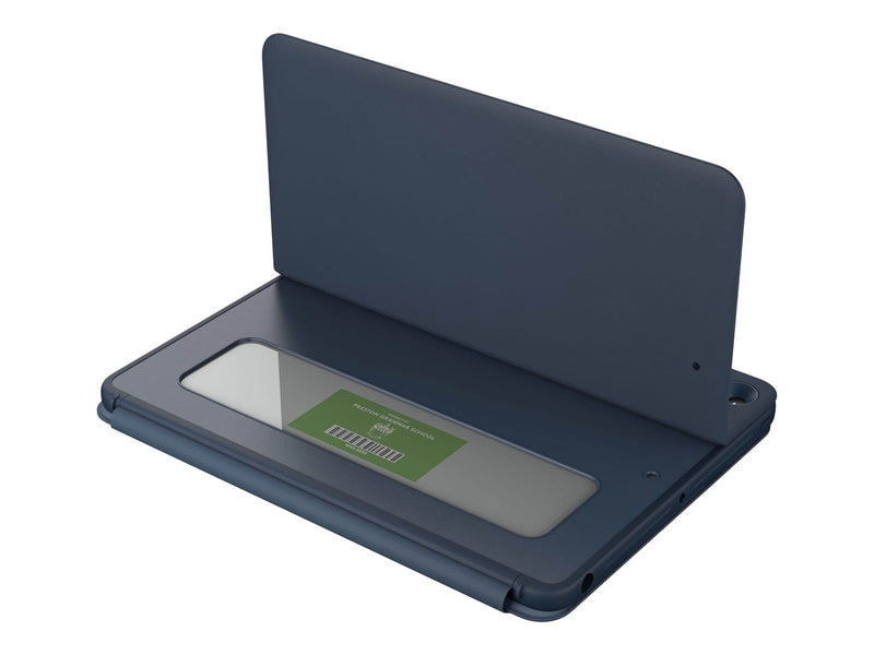 Logitech Rugged Combo 3 For Education - keyboard and folio case - Tastatur & Folio-Set - Blau