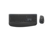 Logitech Signature Comfort Plus Combo MK880 (Graphite) - Tastatur & Maus Set - Full-Size - Englisch (US) - Grau
