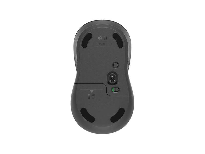 Logitech Signature M550 L Wireless (Graphite) - Maus (Schwarz)