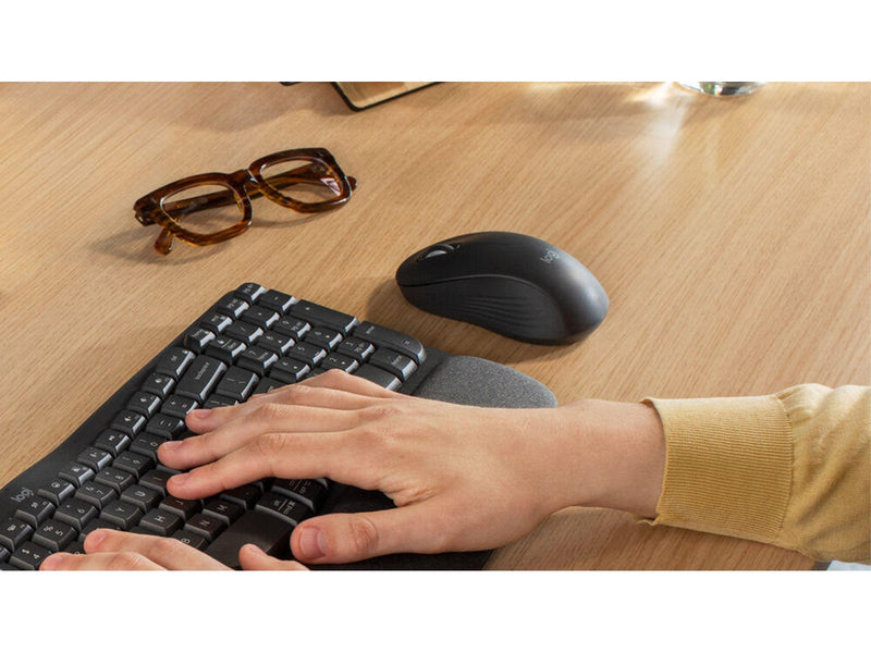 Logitech Signature M550 L Wireless (Graphite) - Maus (Schwarz)