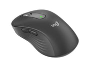 Logitech Signature M650 Large Wireless Graphite - Maus (Schwarz)