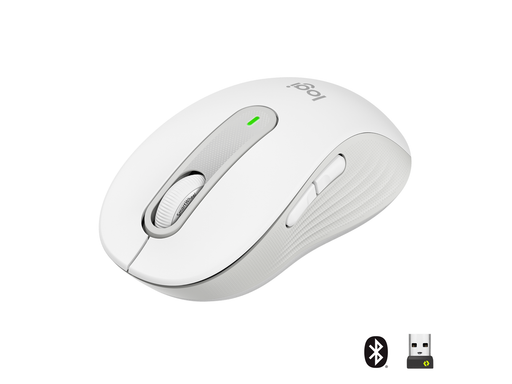 Logitech Signature M650 Wireless Off-White - Maus (Weiß)