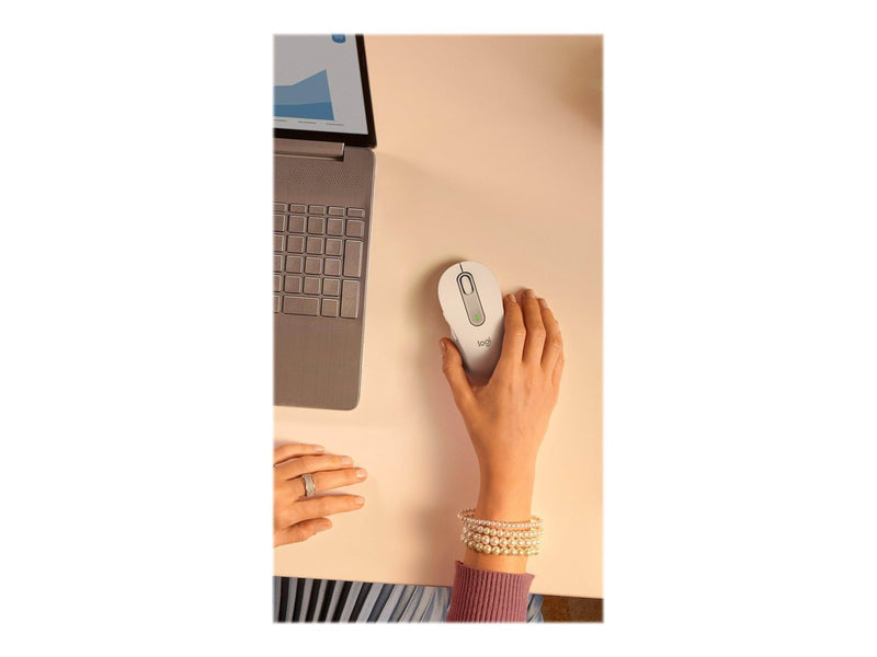 Logitech Signature M650 for Business - Maus (Weiß)