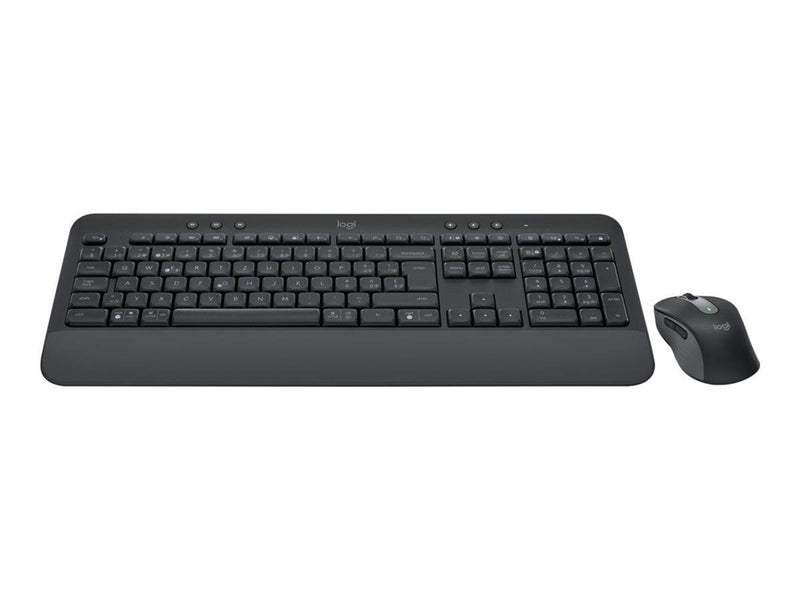 Logitech Signature MK650 Combo for Business - Tastatur & Maus Set - Italienisch - Schwarz