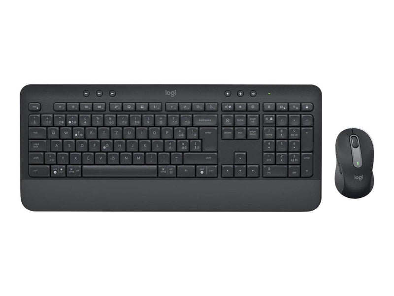 Logitech Signature MK650 Combo for Business - Tastatur & Maus Set - Italienisch - Schwarz
